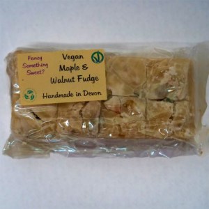 vegan maple fudge